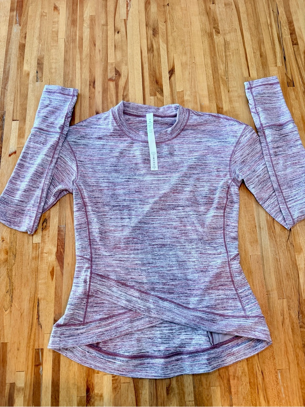lululemon athletica Heathered Rose Long-Sleeve Pullover